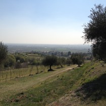 Rientro verso Gargagnago - Scorcio Valpolicella