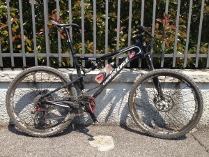 Arrivo - My bike con fango