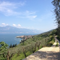 Percorso del Pellegrino - vista di Torri