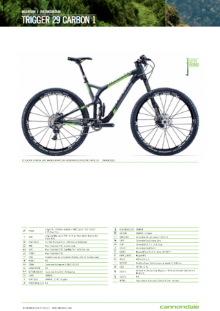 Catalogo Cannondale MTB 2014